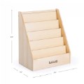 Thumbnail Image #6 of Premium Solid Maple Small 24" Wide 5-Shelf Book Display