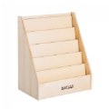 Thumbnail Image of Premium Solid Maple Small 24" Wide 5-Shelf Book Display