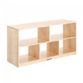 Thumbnail Image of Premium Solid Maple Toddler 5-Compartment Storage Unit - Acrylic Back