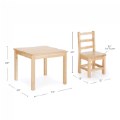 Alternate Image #6 of Premium Solid Maple Table & Chair Set