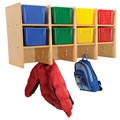 Carolina Line 4 Section Wall Locker