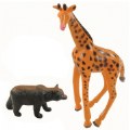Alternate Image #2 of Jungle Animal Figures - 10 Pieces