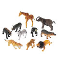 Thumbnail Image of Jungle Animal Figures - 10 Pieces