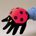 Ladybug Glove Puppet