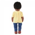 Alternate Image #2 of 16" Multiethnic Doll - African American Boy With Poseable Body and Hair