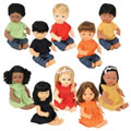 13" Multiethnic Dolls