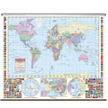 US/World Primary Map on Roller
