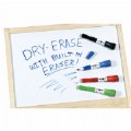 Dry Erase Markers with Erasers