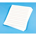 Red/Blue Lined Raised Paper