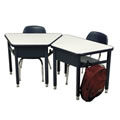HUDDLE DESK -8 NAVY