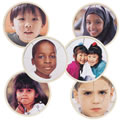 Children's Faces From Around the World Puzzles (Set of 6)