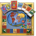 Around The World Board Game