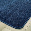Alternate Image #2 of Mt. St. Helens Solid Color Carpet - Blueberry Blue - 4' x 6' Rectangle