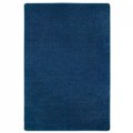 Mt. St. Helens Solid Color Carpet - Blueberry Blue - 4' x 6' Rectangle