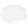 Alternate Image #3 of White Oval Serving Platter
