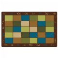 Nature's Colors Seating - 30 Squares - 8'4" x 13' Rectangle