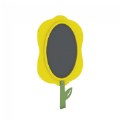 Thumbnail Image of Floral Fence Easel - Yellow Sunflower
