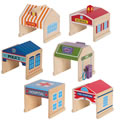 Thumbnail Image of Wooden Community Buildings for Block Play