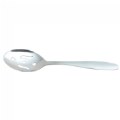 Alternate Image #3 of Polished Stainless Steel Slotted Spoons - Set of 4
