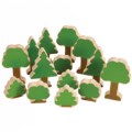 Nature's Accents: Trees and Bushes  - 14 Pieces