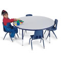 Adjustable Round Toddler Table (48"dia.)