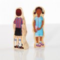 Alternate Image #5 of Wooden Wedgie Families - 28 Pieces