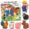 Old MacDonald Book and Finger Puppet Set
