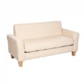 Thumbnail Image of Sense of Place Tan Vinyl Couch