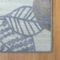 Alternate Image #2 of Sense of Place Leaf Carpet - Blue - 6' x 9' Rectangle