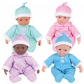 Thumbnail Image of Soft Body 11" Baby Dolls with Romper and Cap