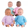 Soft Body 16" Baby Dolls with Blankets - Set of 4
