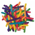 Thumbnail Image of Colored Jumbo Wooden Sticks - 200 Pieces