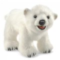 Soft Polar Bear Hand Puppet