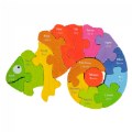Thumbnail Image #2 of Counting Chameleon Bilingual Puzzle - Eco-Friendly Wood