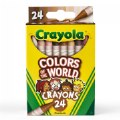 Alternate Image #2 of Crayola® Colors of the World 24-Count Crayons - Set of 4