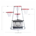 Alternate Image #7 of 4-Hoop Basketball Play Set with Storage Bag
