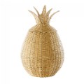 Pineapple Washable Wicker Floor Basket