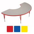 Adjustable Half Moon Table  (36" x 72")