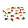 Alternate Image #2 of 3D Feel & Find Shapes and Tile Matching Toy - 40 Pieces