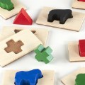 Alternate Image #3 of 3D Feel & Find Shapes and Tile Matching Toy - 40 Pieces