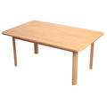 Hardwood Rectangular 30x48 Table