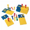 Number Puzzle Board & Pegs