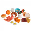 Life-size Pretend Play Breakfast Meal Set - 24 Pieces