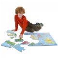 Alternate Image #2 of World Map Floor Puzzle