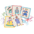 Children Of The World Lacing Cards