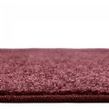 Alternate Image #3 of Mt. St. Helens Solid Color Carpet - Cranberry - 6' x 9' Rectangle