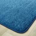 Alternate Image #2 of Mt. St. Helens Solid Color Carpet - Marine Blue - 6' x 9' Rectangle