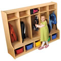 Carolina Line 5 Section Locker -  Ready to Assemble