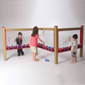 6-Sided In-ground Art Easel