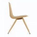 Thumbnail Image #3 of Tapered Leg Stackable Chair - 11.5" Seat Height - Natural